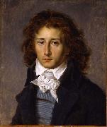Baron Antoine-Jean Gros Portrait of Francois Gerard, aged 20 oil on canvas
